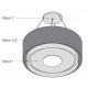 Wave Design 2620.91 LAMP 80 cm - geschikt voor lederen bekleding - kleur naar keuze - LEDDISC